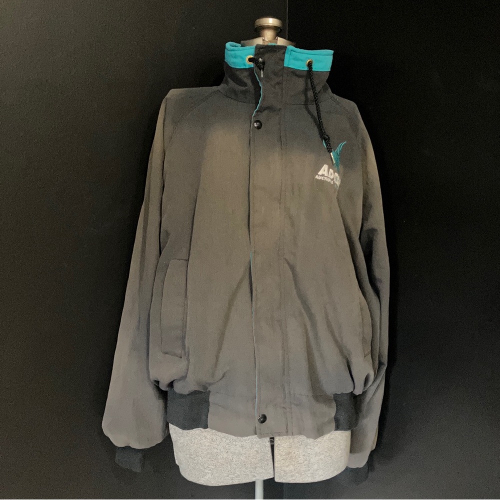 Vintage 1990s California Imperial Adesa Auctions Company Windbreaker Jacket XL